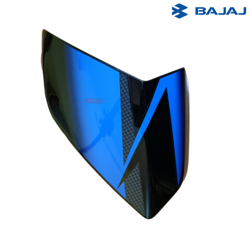 Pulsar 150 BS6 Blue Color Tank Flap Left (Tank Scoop) Bajaj Genuine Parts