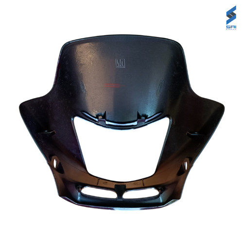 Honda Shine Visor Purple with Sticker Sai Genuine Parts