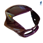 Honda Shine Visor Purple with Sticker Sai Genuine Parts