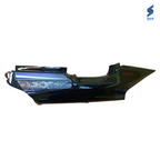 Super Splendor I3S Rear Cowl Black With Purple Sticker Sai Genuine Parts