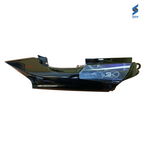Super Splendor I3S Rear Cowl Black With Purple Sticker Sai Genuine Parts