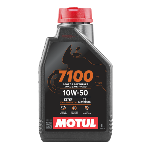 MOTUL 7100 10W-50 4T Engine Oil 1L Combo Pack Motomarvel Offer