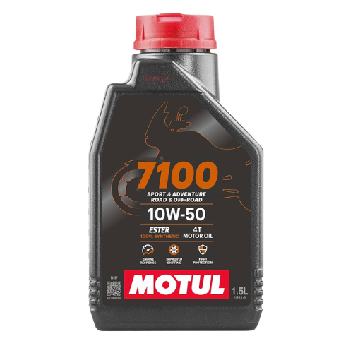 MOTUL 7100 10W-50 4T Engine Oil 1.5L Combo Pack Motomarvel Offer