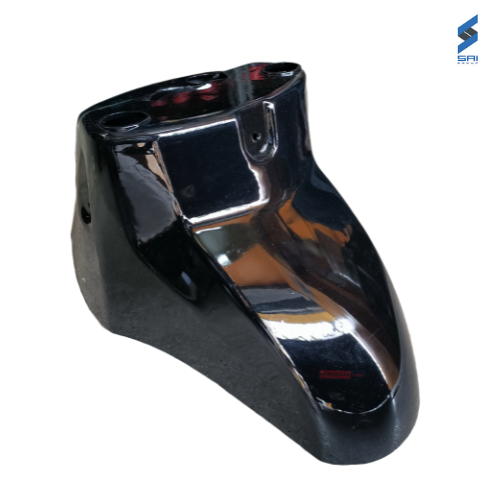 Duro Front Fender Mudguard Black SAI Genuine Mudguard