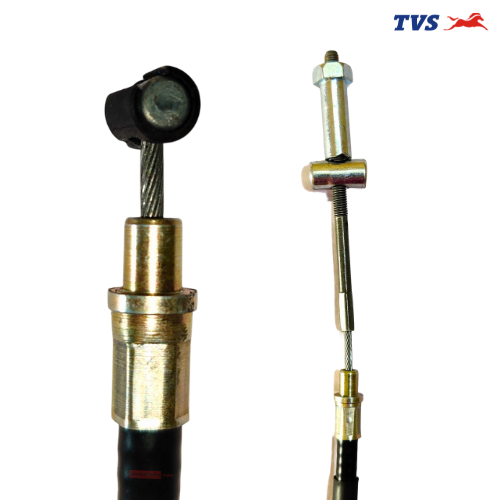 XL100 Front Brake Cable LH (New) Combi Brake Type TVS Genuine Parts