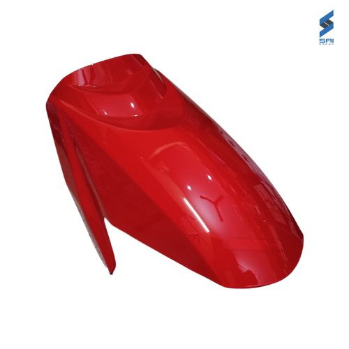 Dio Front Fender Mudguard Sports Red SAI Genuine Mudguard