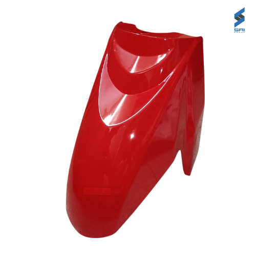 Dio Front Fender Mudguard Sports Red SAI Genuine Mudguard