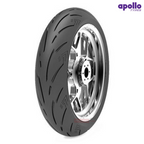11070 ZR17 54W Apollo Alpha H1 Tubeless Tyre Front Genuine Apollo Tyres