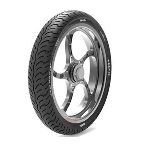 100/80-17 52P ActiZip F5 Apollo Tubeless Tyre Front Genuine Apollo Tyres