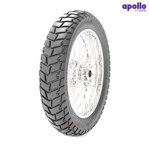 120/80-18 62P ActiGrip R6 Apollo Tubeless Tyre Rear Genuine Apollo Tyres