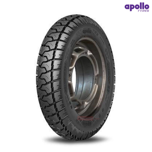 90/100-10 53J ActiGrip S4 Apollo Tubeless Tyre Rear Genuine Apollo Tyres