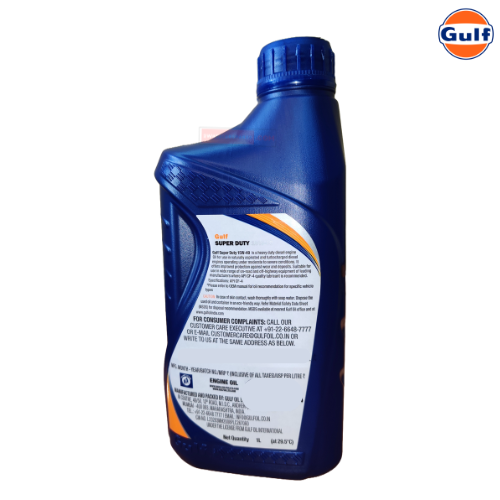 Gulf Super Duty 15W-40 API CF-4 Engine Oil 1L Genuine Gulf Engine Oils