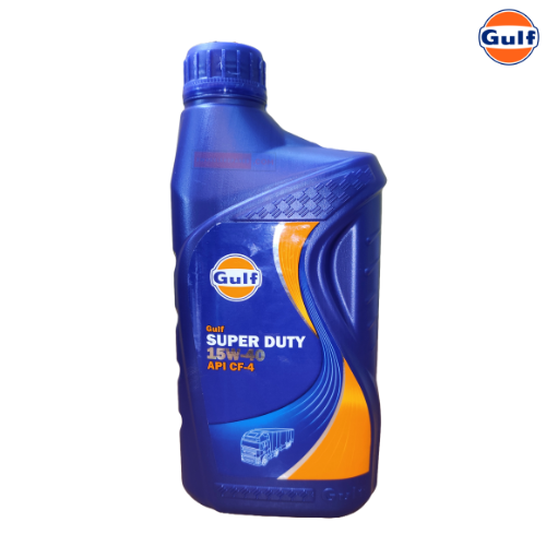 Gulf Super Duty 15W-40 API CF-4 Engine Oil 1L Genuine Gulf Engine Oils