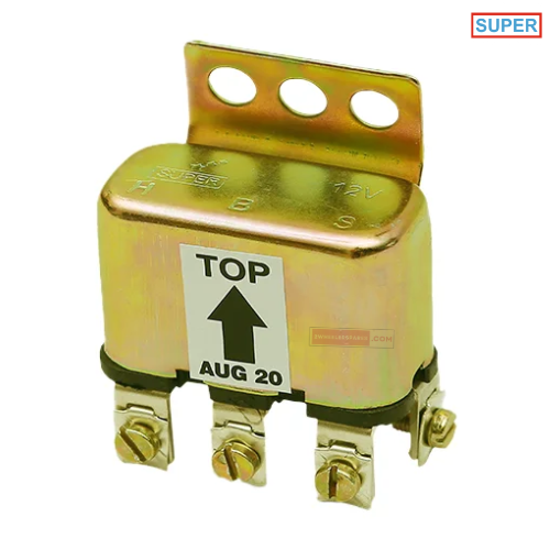 Metal Horn Relay 4 Pin Super Genuine Parts