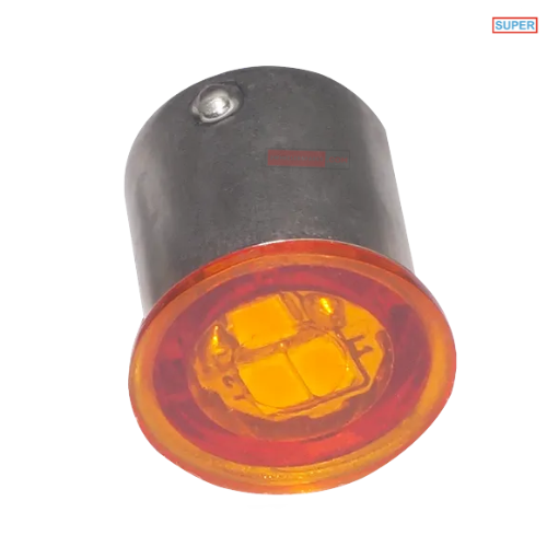 LED Indicator Light Orange 12V - Straight PIN Eco Model Super Genuine Products