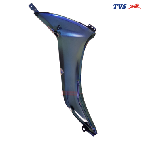 Jupiter 125 Front Left Panel Harlequin Pearl Blue TVS Genuine Parts