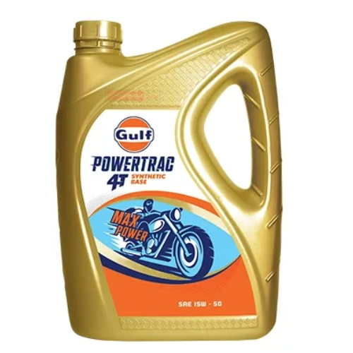 Gulf Powertrac 4T 15W-50 Engine Oil 2.5L Genuine Gulf Engine Oils