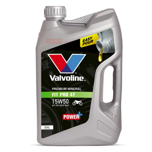Valvoline Fit Pro 4T 15W50 Engine Oil 2.5L Genuine Engine Oil