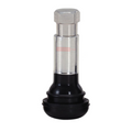 TR 414 Chrome Aluminum Tubeless Tyre/ Tire Valve, Stem Rubber Dust Cover Valve Stem Cover for Car/ Motorcycle