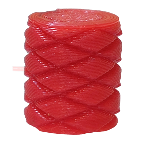 Tyre Valve Cap RED Genuine Tyre Valve Cap