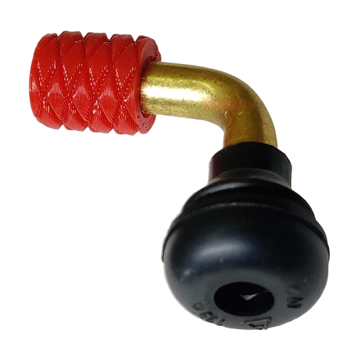 Tyre Valve Cap RED Genuine Tyre Valve Cap