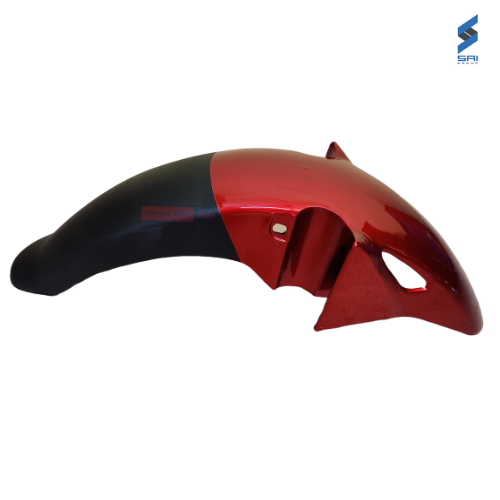 CB Trigger Front Fender Mudguard Red Genuine Mudguard