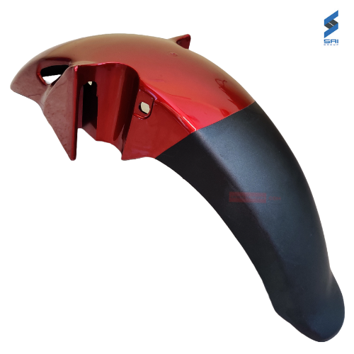 CB Trigger Front Fender Mudguard Red Genuine Mudguard