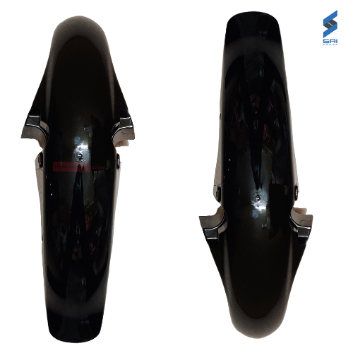 Shine Front Fender Mudguard Black Genuine Mudguard