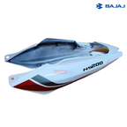 Pulsar NS200 Rear Cowl Pearl Met White Bajaj Genuine Parts