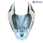 Pulsar NS200 Rear Cowl Pearl Met White Bajaj Genuine Parts