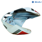 Pulsar NS200 Rear Cowl Pearl Met White Bajaj Genuine Parts