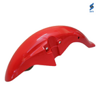 Shine Front Fender Mudguard Sports Red Genuine Mudguard