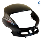Dream Yuga New Model Headlight Visor Black with Gray Genuine Headlight Visor Parts