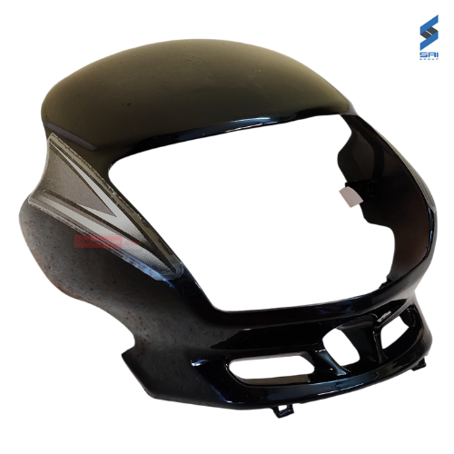 Dream Yuga New Model Headlight Visor Black with Gray Genuine Headlight Visor Parts