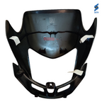 Dream Yuga New Model Headlight Visor Black with Gray Genuine Headlight Visor Parts