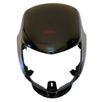 Dream Yuga Headlight Visor New Model Black with Grey Genuine Headlight Visor