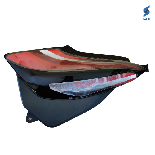 Passion Pro T4 Side Cowl Set Black with Sticker Genuine Side Cowl