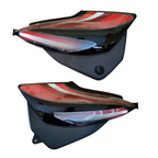 Passion Pro T4 Side Panel Set Black with Sticker Genuine Side Cowl