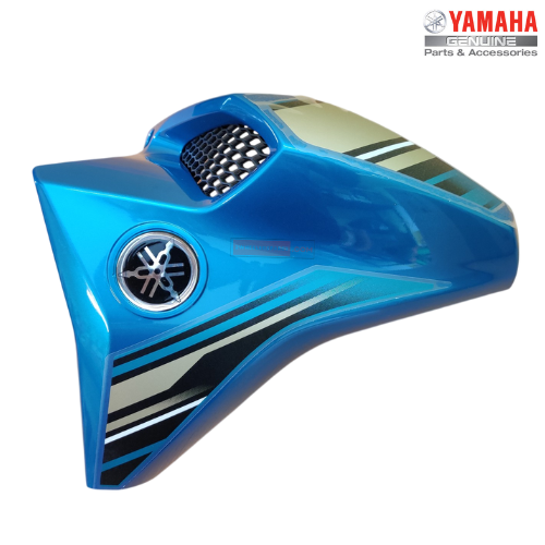 FZ S Tank Side Cowl Cyan Metallic Color Yamaha Genuine Parts