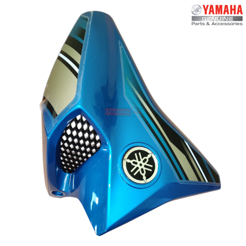 FZ S Tank Side Cowl Cyan Metallic Color Yamaha Genuine Parts