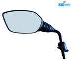 NTorq Left Side Rear View Mirror Genuine Mirror