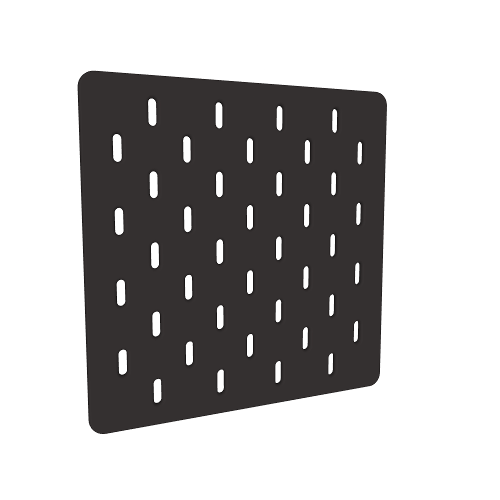 9X9 Multipurpose Skadis Board Premium Quality Black