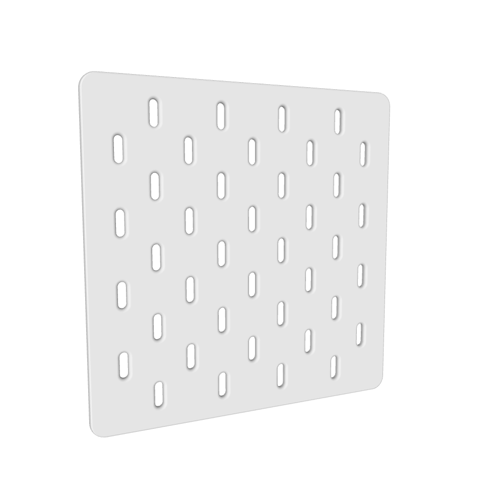 9X9 Multipurpose Skadis Board Premium Quality White