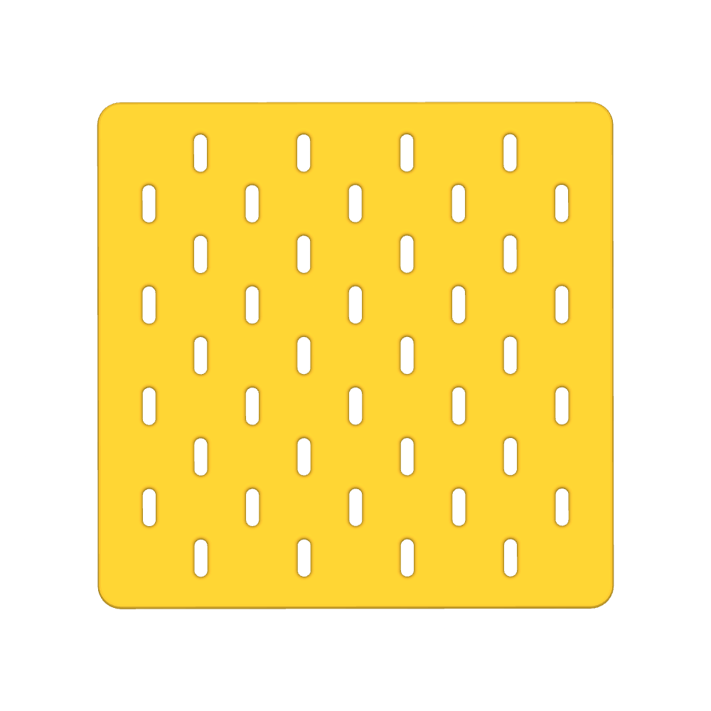 9X9 Multipurpose Skadis Board Premium Quality