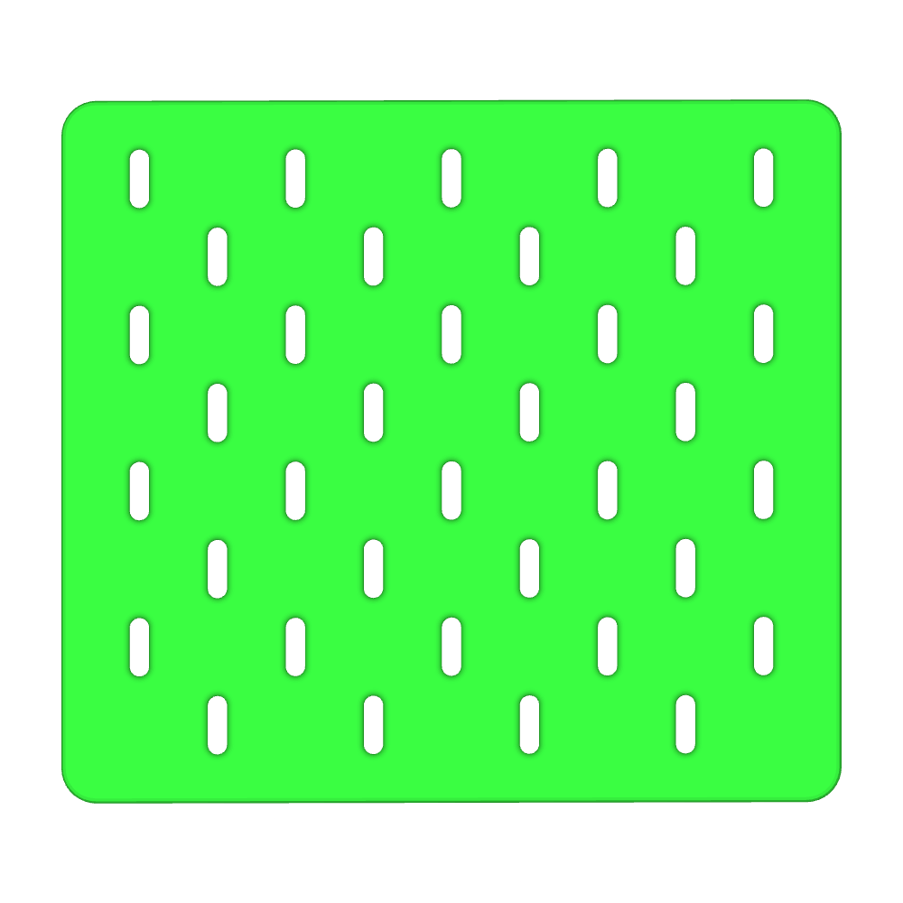 9X8 Multipurpose Skadis Board Premium Quality