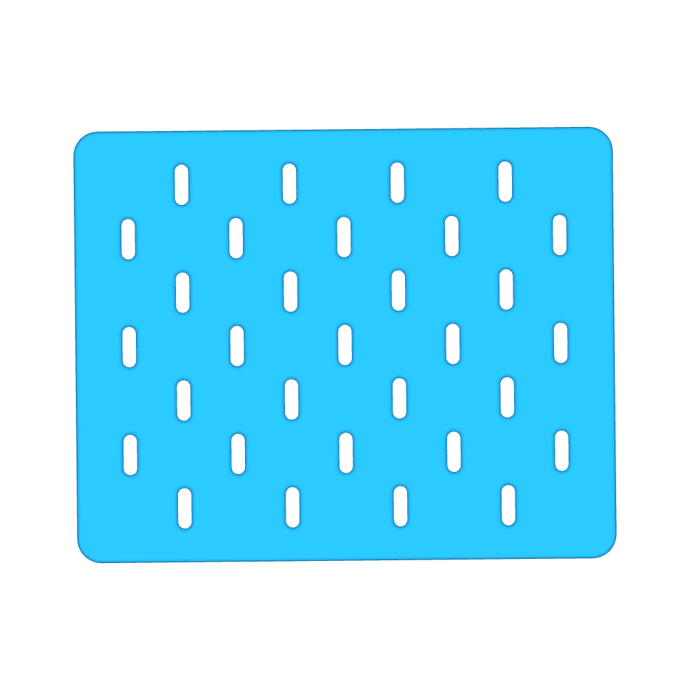 9X7 Multipurpose Skadis Board Premium Quality