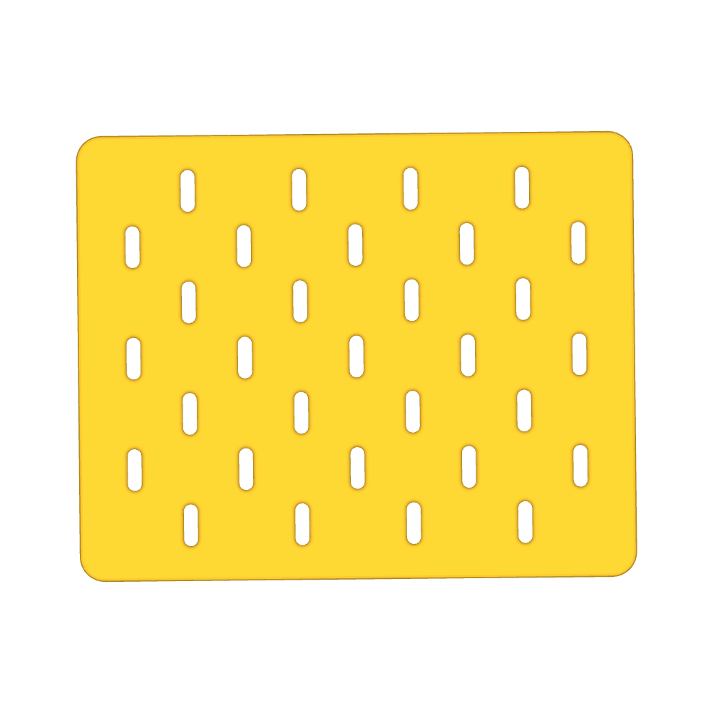 9X7 Multipurpose Skadis Board Premium Quality