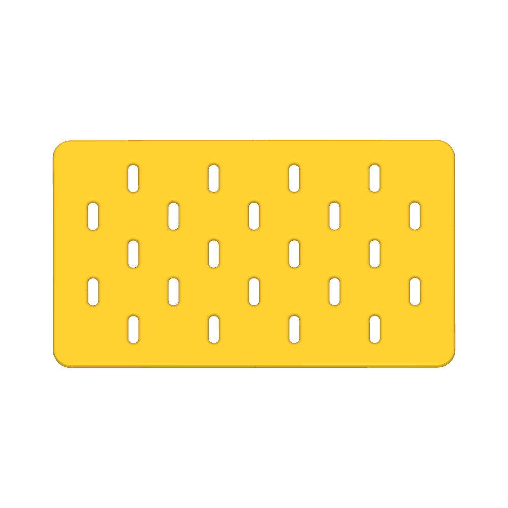 9X5 Multipurpose Skadis Board Premium Quality