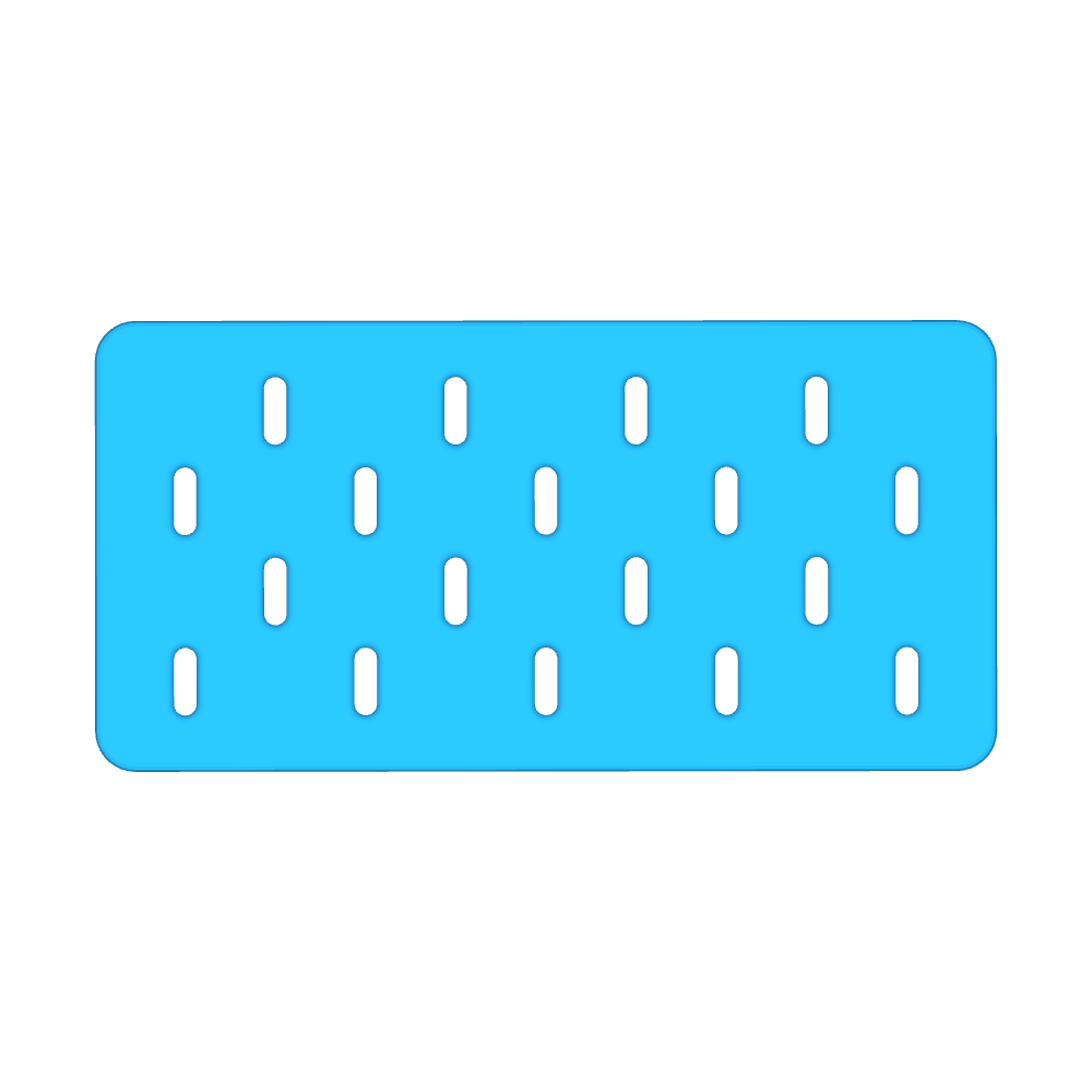 9X4 Multipurpose Skadis Board Premium Quality