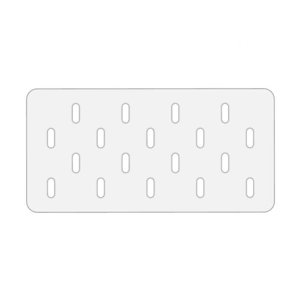 9X4 Multipurpose Skadis Board Premium Quality